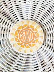 Bend Sun Sticker