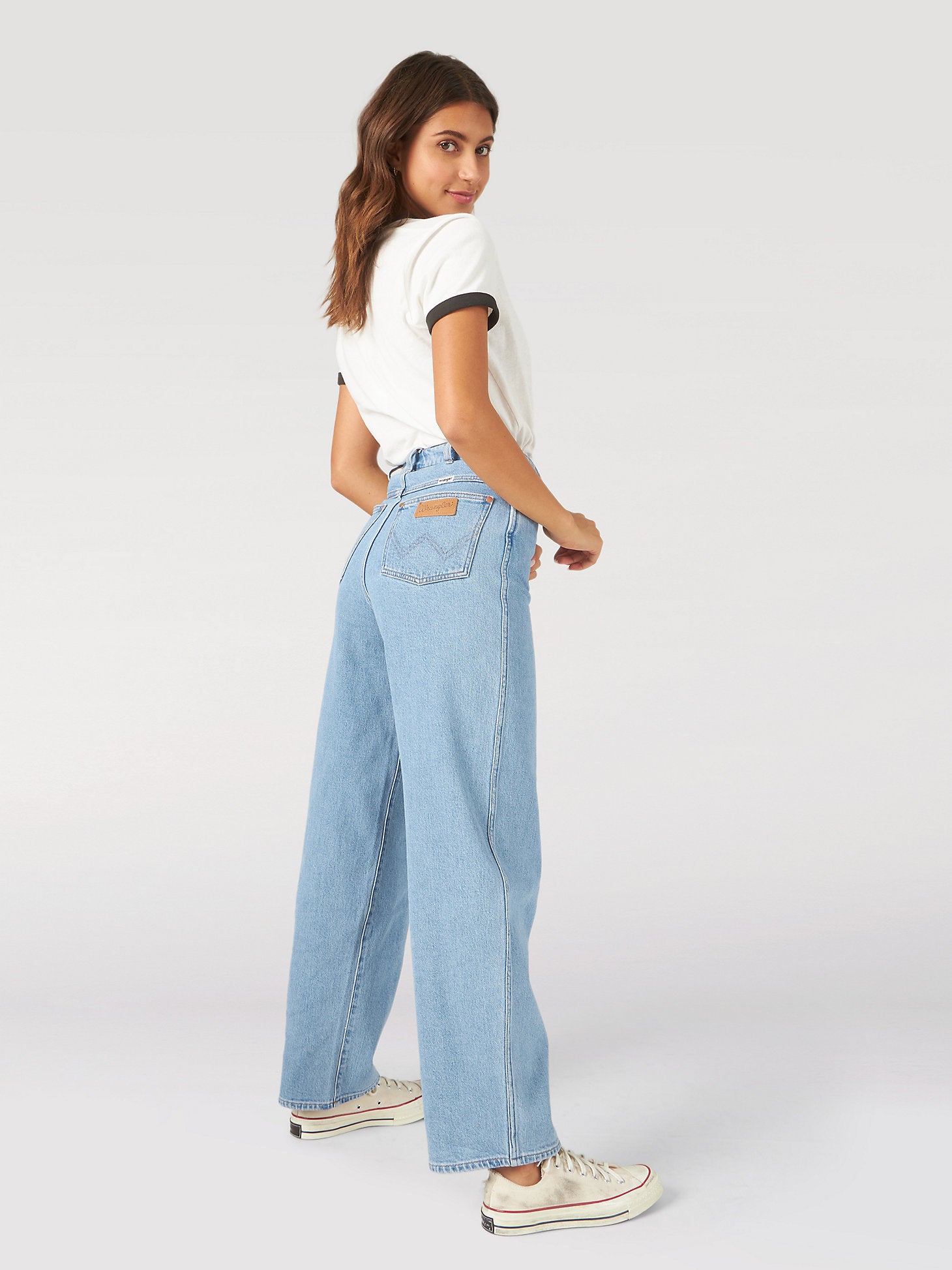 Wrangler High-Rise Tapered Barrel Jeans | Anthropologie Singapore Official  Site