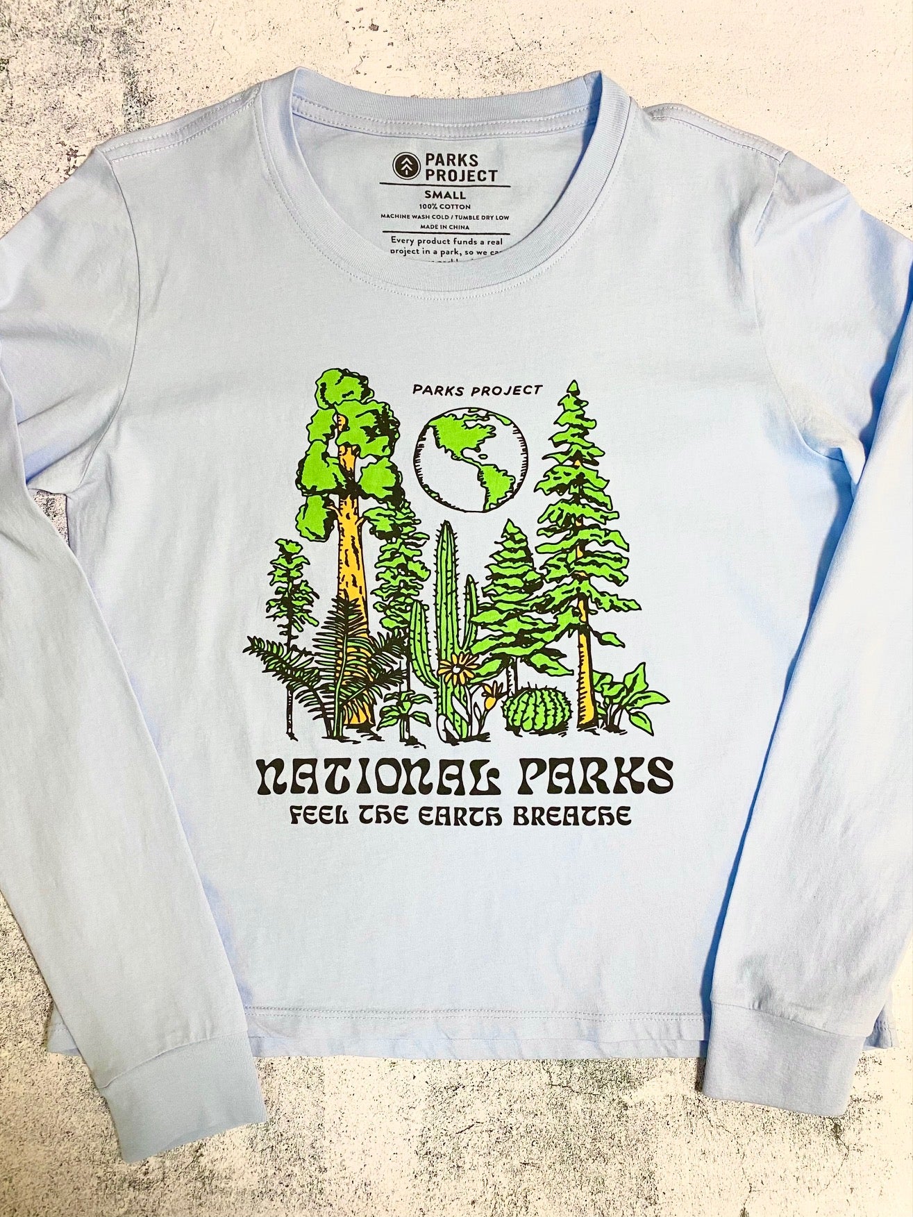 Parks Project Feel the Earth Breath L/S Boxy Tee
