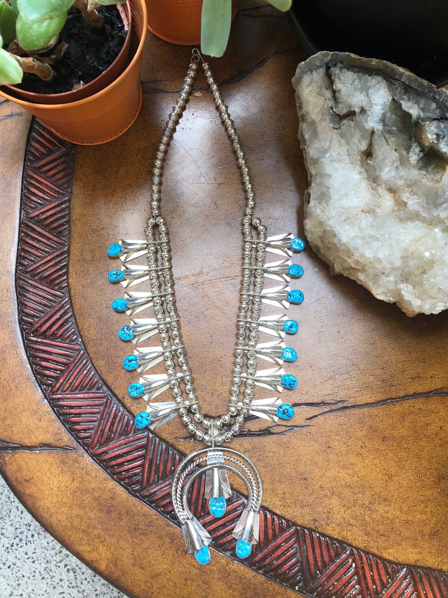 Squash Blossom Necklace Iii | Turquoise Collection | Banana Republic