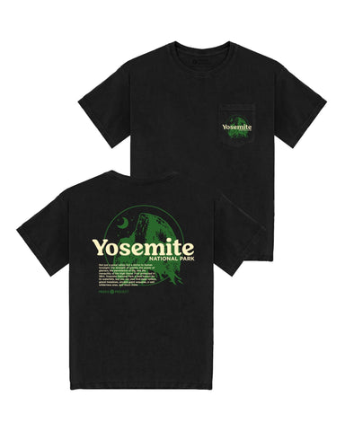 Parks Project Yosemite Puff Print Pocket Tee